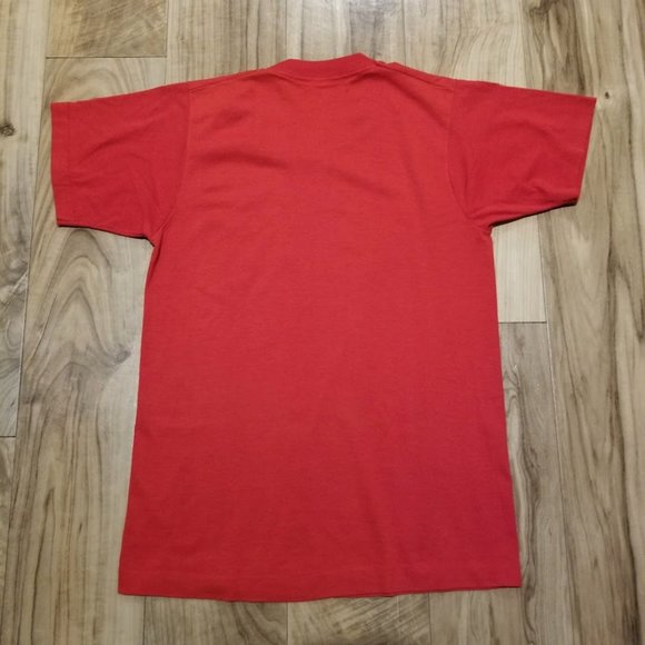 Nos Vintage Catawba Islander T Shirt S 80s Single Stitch Ohio Beach Surf Tee - Picture 4 of 6